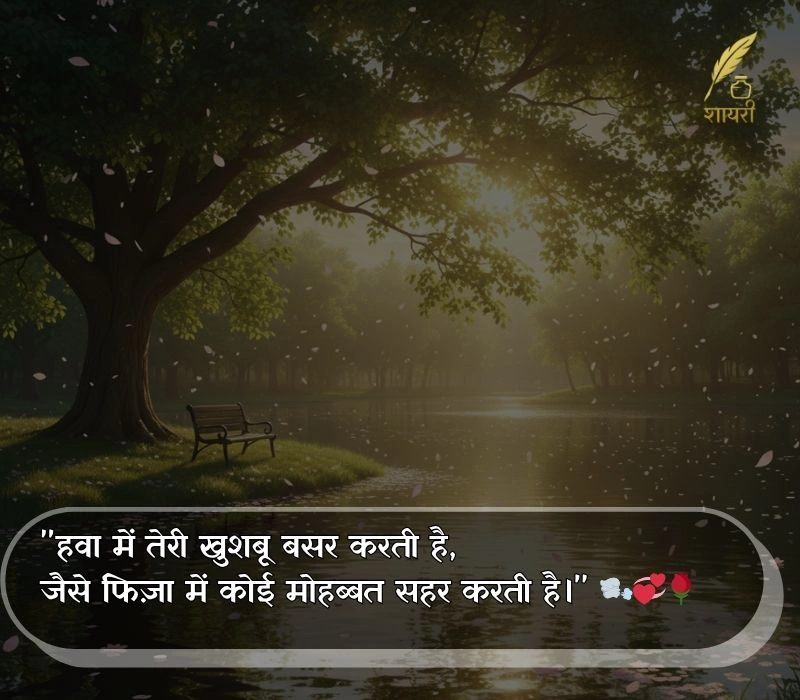 nature shayari