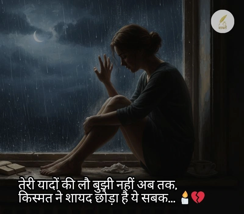kismat dard sad shayari