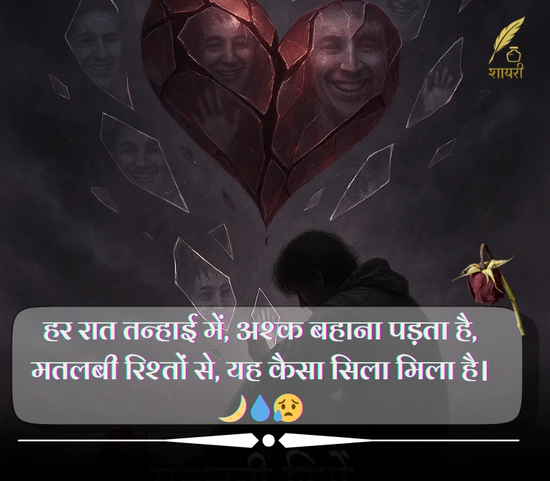 Matlabi Rishte Dhoka Shayari