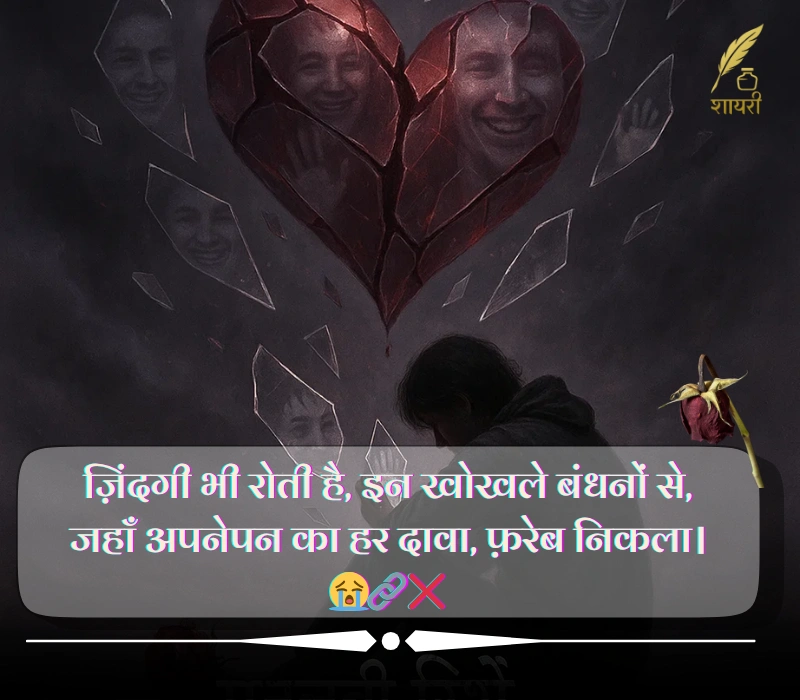 Matlabi Rishte Dhoka Shayari