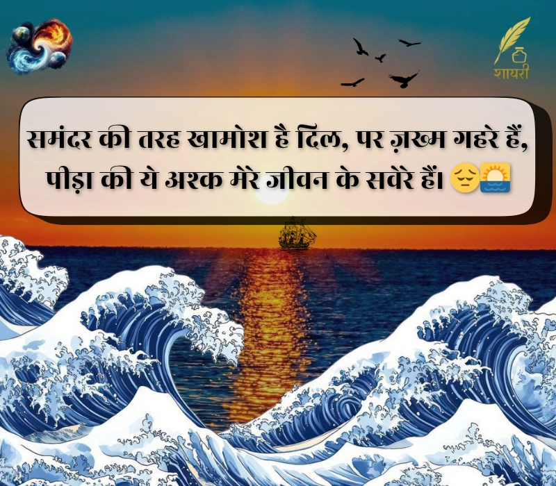Samandar Shayari 2 Lines
