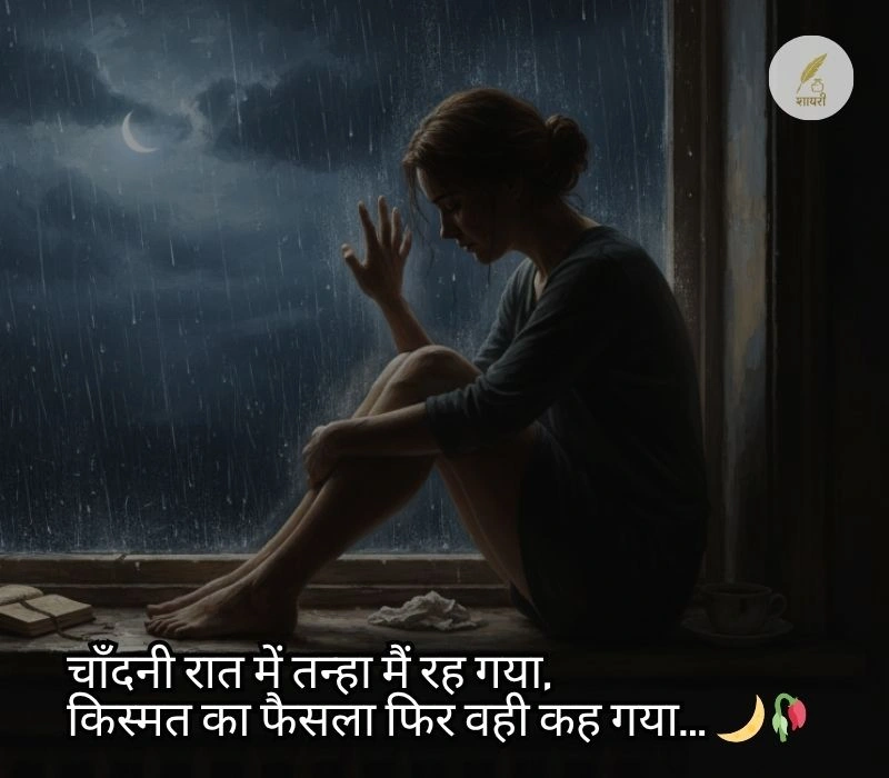 kismat dard sad shayari