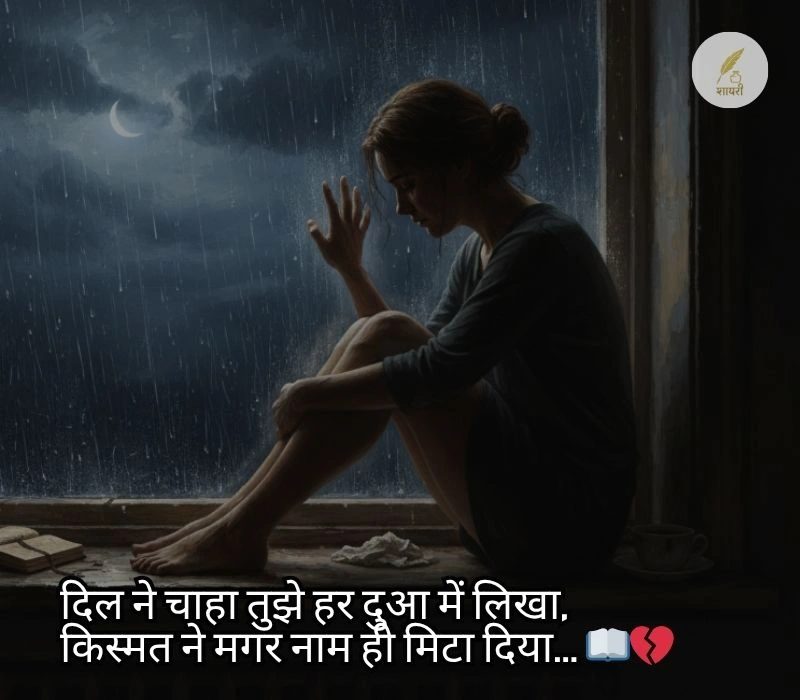 kismat dard sad shayari