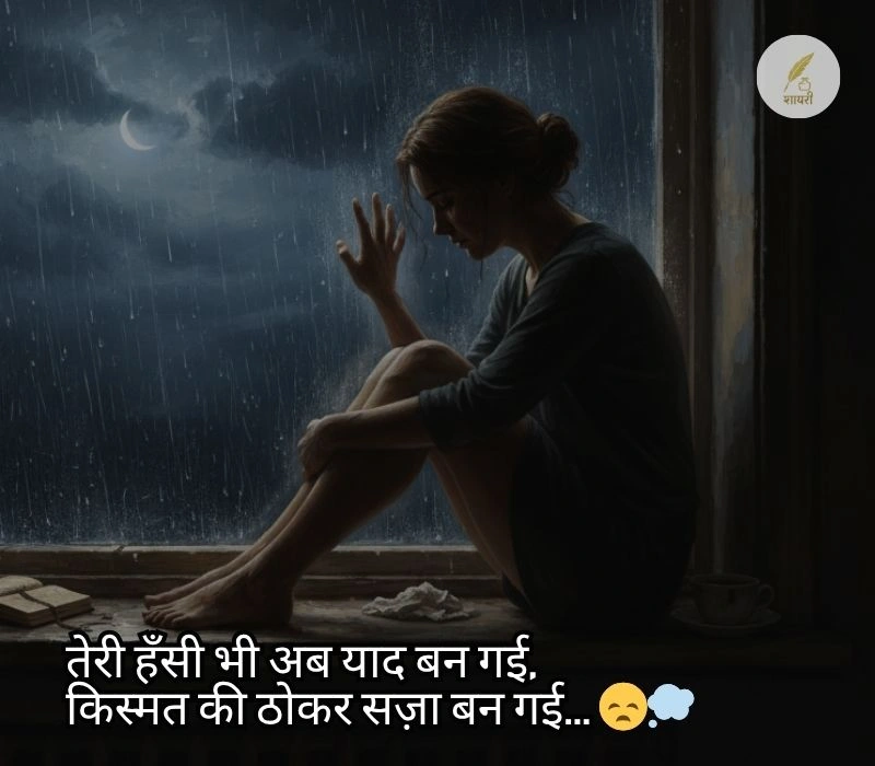 kismat dard sad shayari