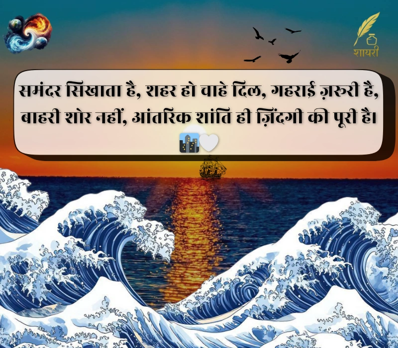 Samandar Shayari 2 Lines