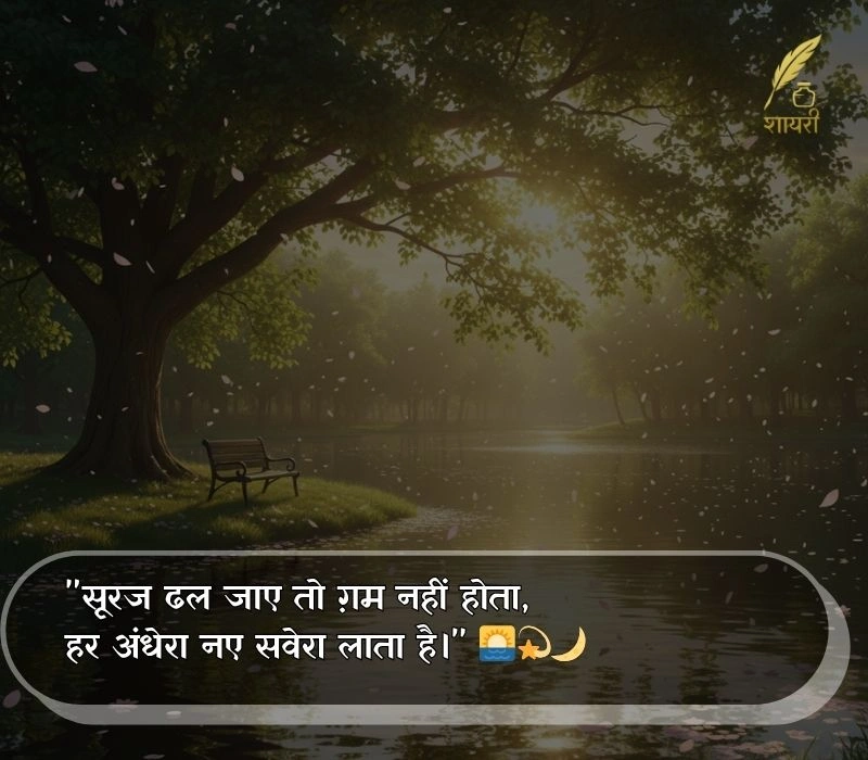 nature shayari