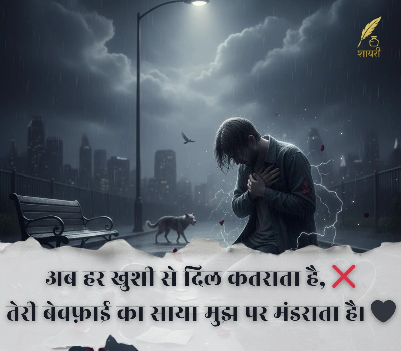 दर्द भरी बेवफा शायरी इन हिंदी