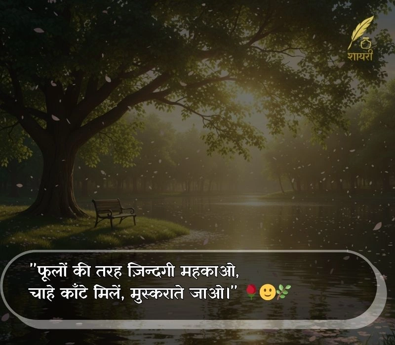 nature shayari