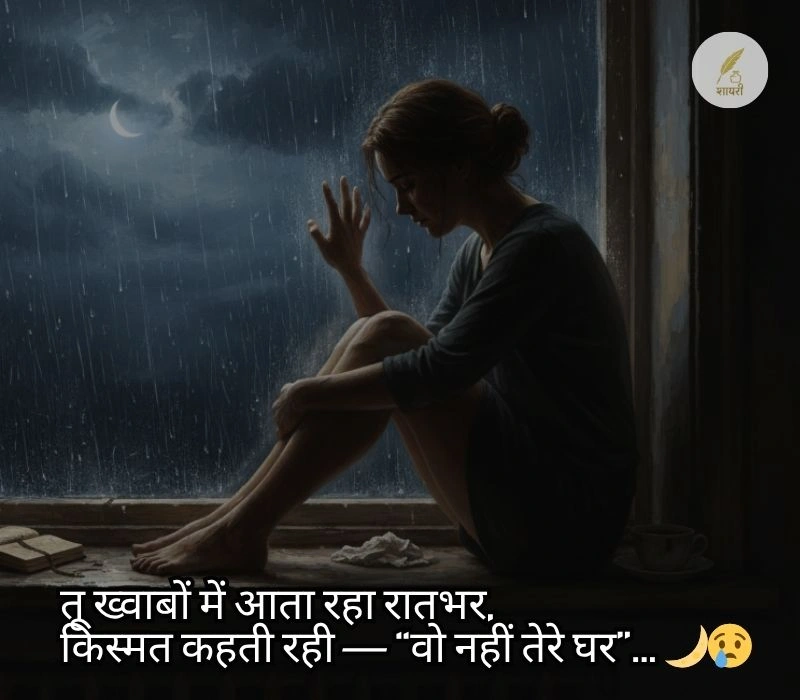 kismat dard sad shayari