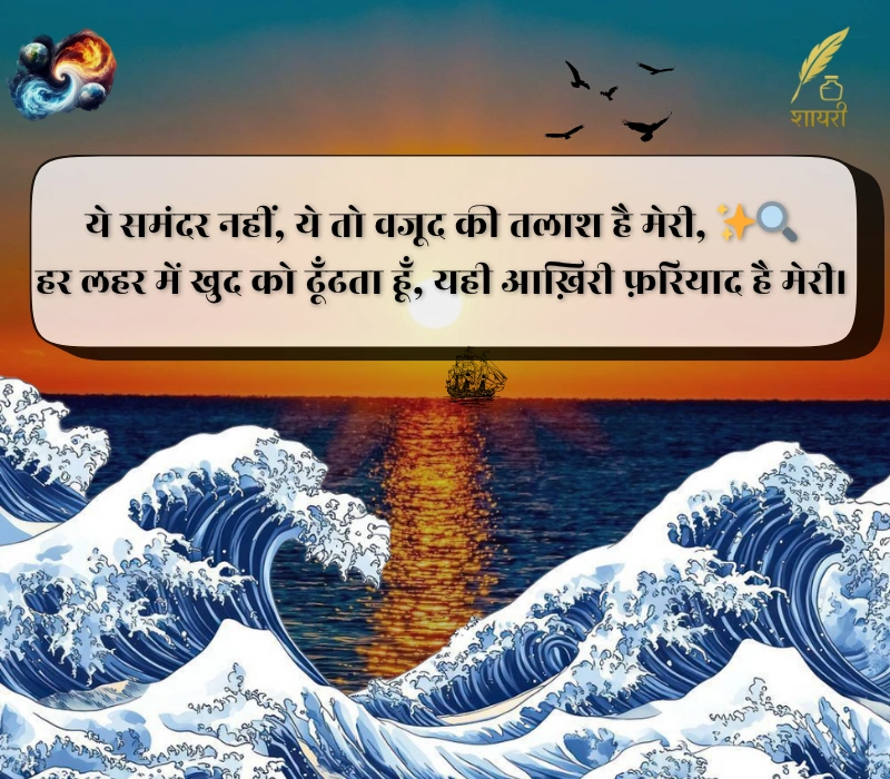 Samandar Shayari 2 Lines