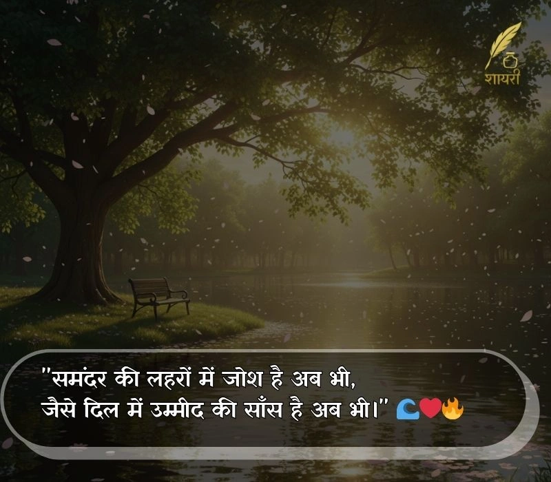 nature shayari