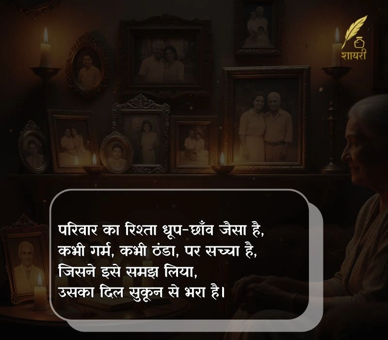 family rishte shayari