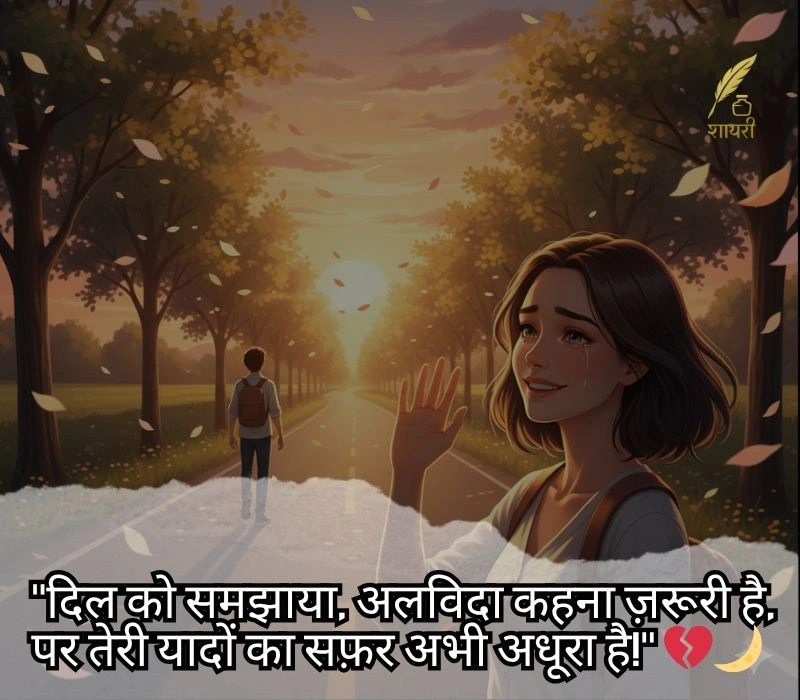 Motivation Farewell Shayari in Hindi
