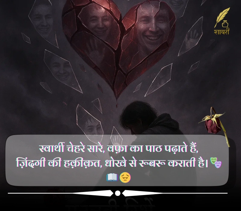 Matlabi Rishte Dhoka Shayari