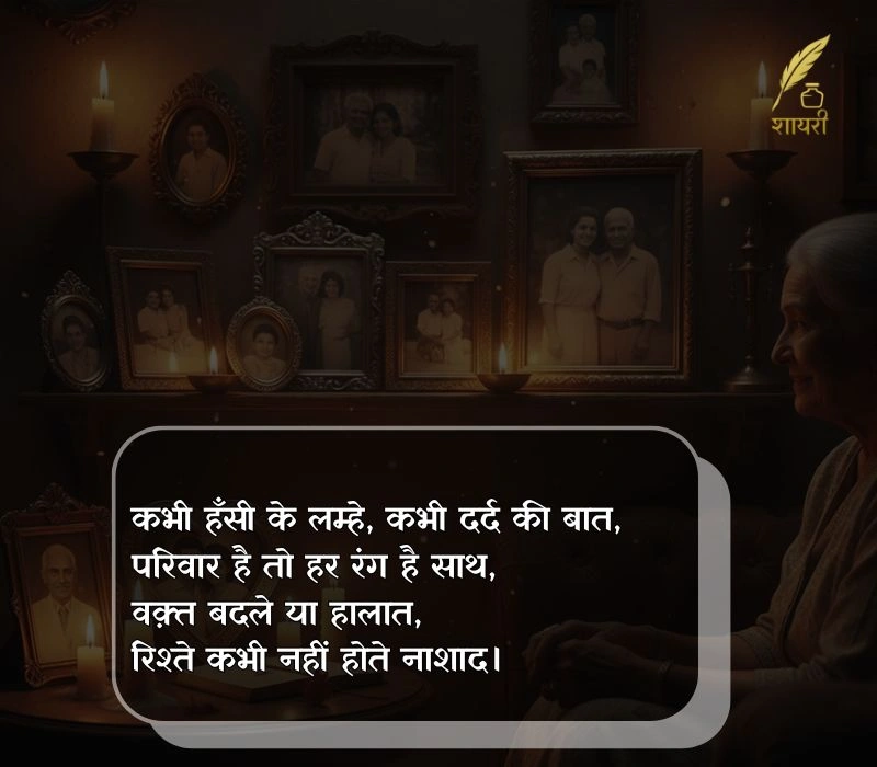 family rishte shayari