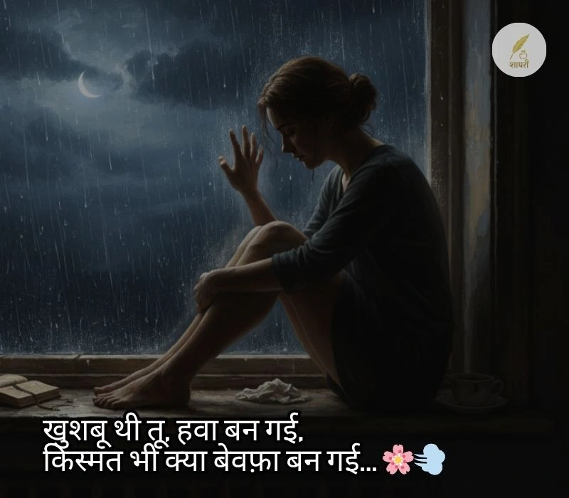 kismat dard sad shayari