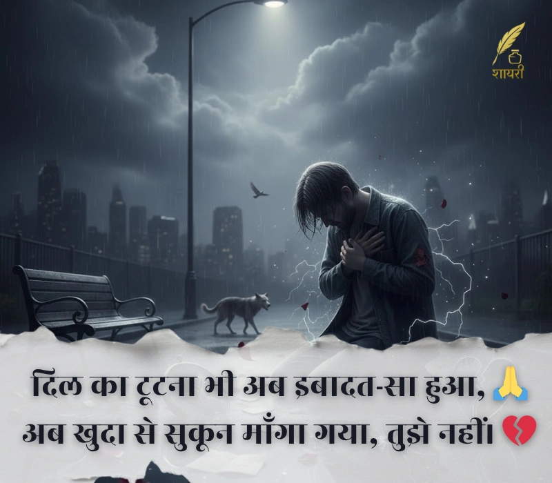 दर्द भरी बेवफा शायरी इन हिंदी
