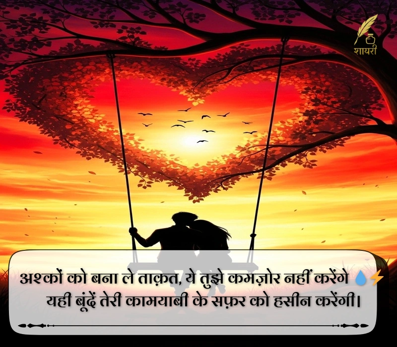 हार्ट टचिंग 2 लाइन शायरी