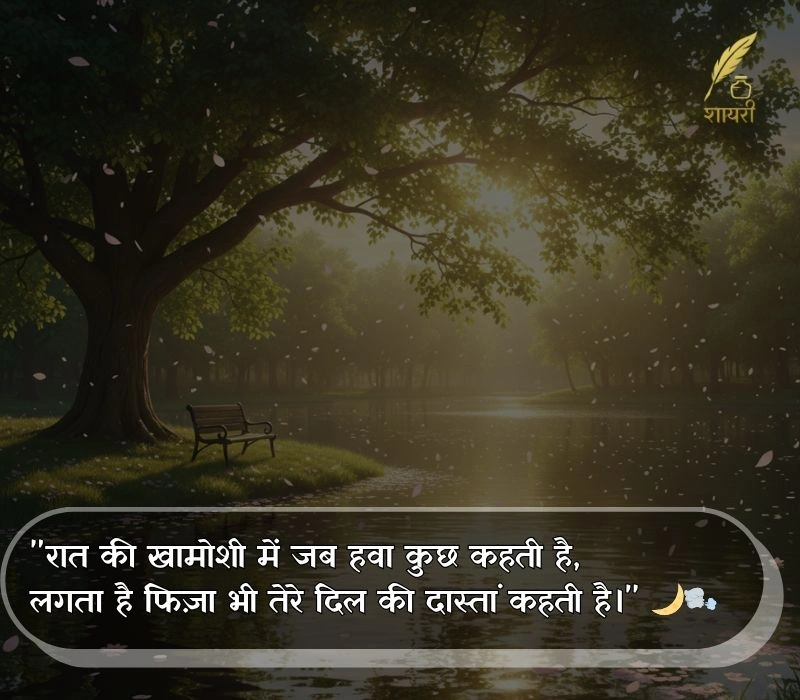 nature shayari