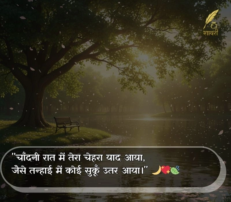 nature shayari