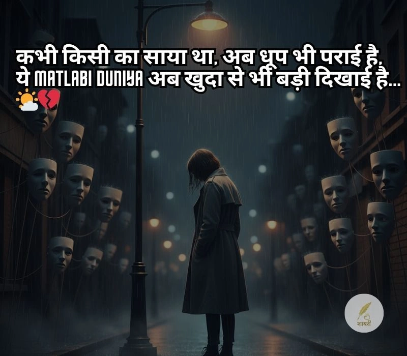 matlabi duniya shayari