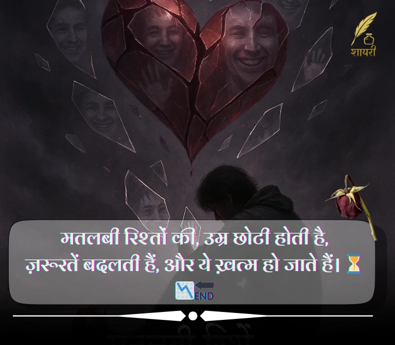 Matlabi Rishte Dhoka Shayari