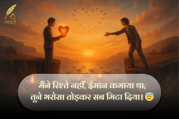 Rishte Bharosa Shayari