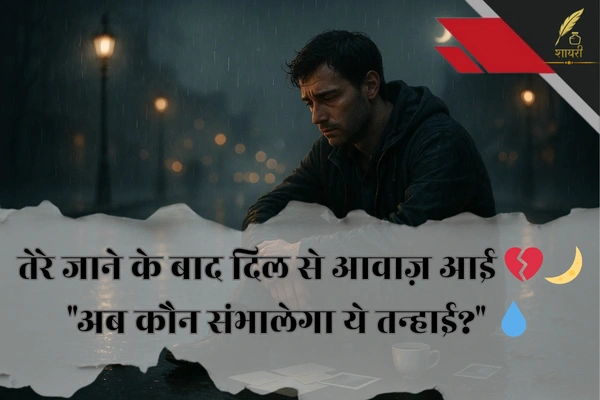 Akelepan Zindagi Dard Bhari Shayari