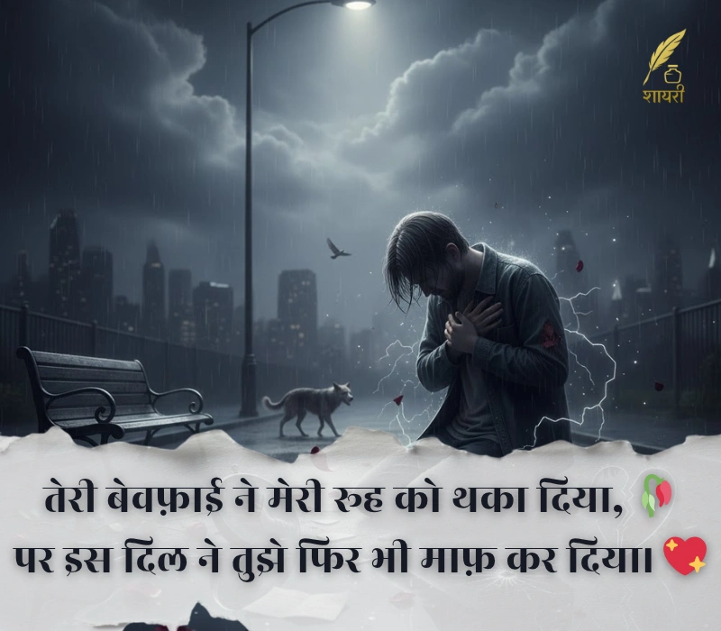 दर्द भरी बेवफा शायरी इन हिंदी