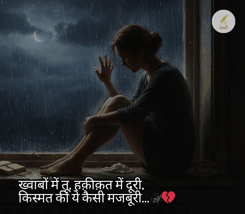kismat dard sad shayari