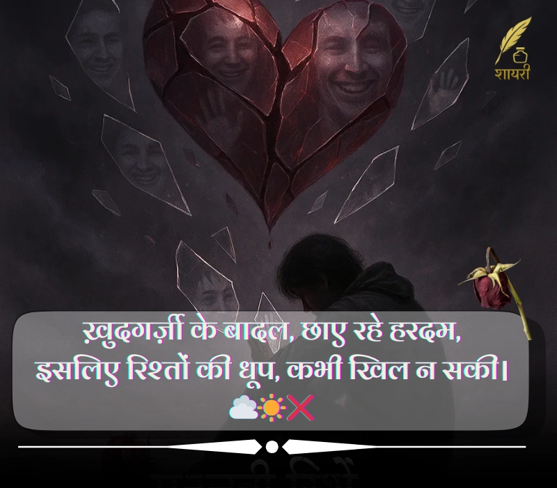 Matlabi Rishte Dhoka Shayari