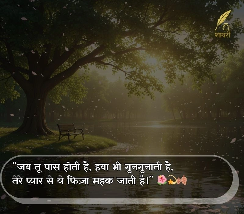 nature shayari