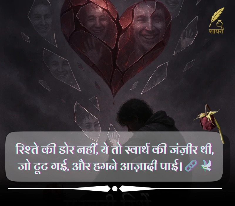 Matlabi Rishte Dhoka Shayari