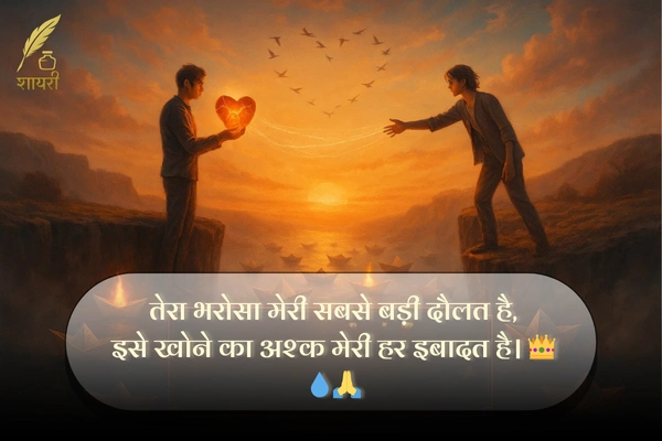 Rishte Bharosa Shayari