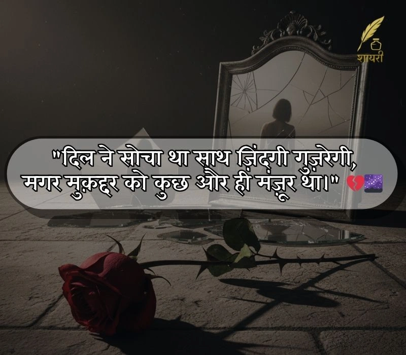 रिश्तों की दर्द भरी शायरी