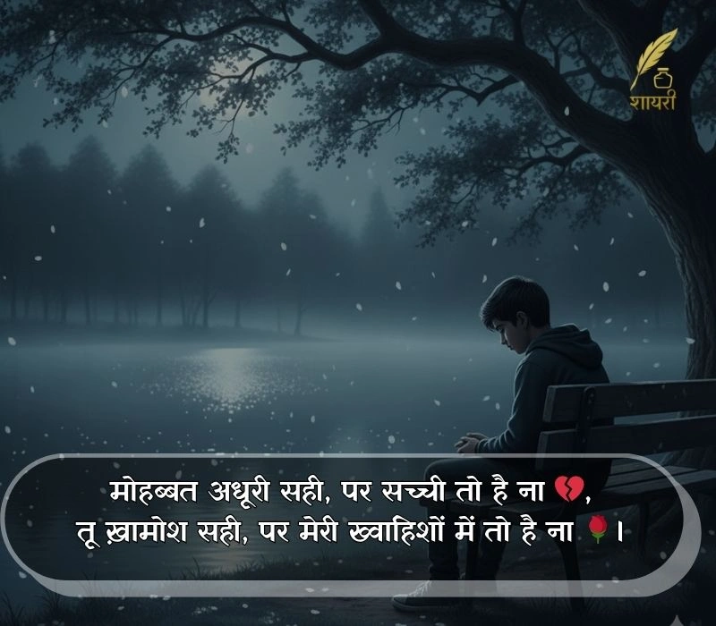 ek tarfa pyar shayari