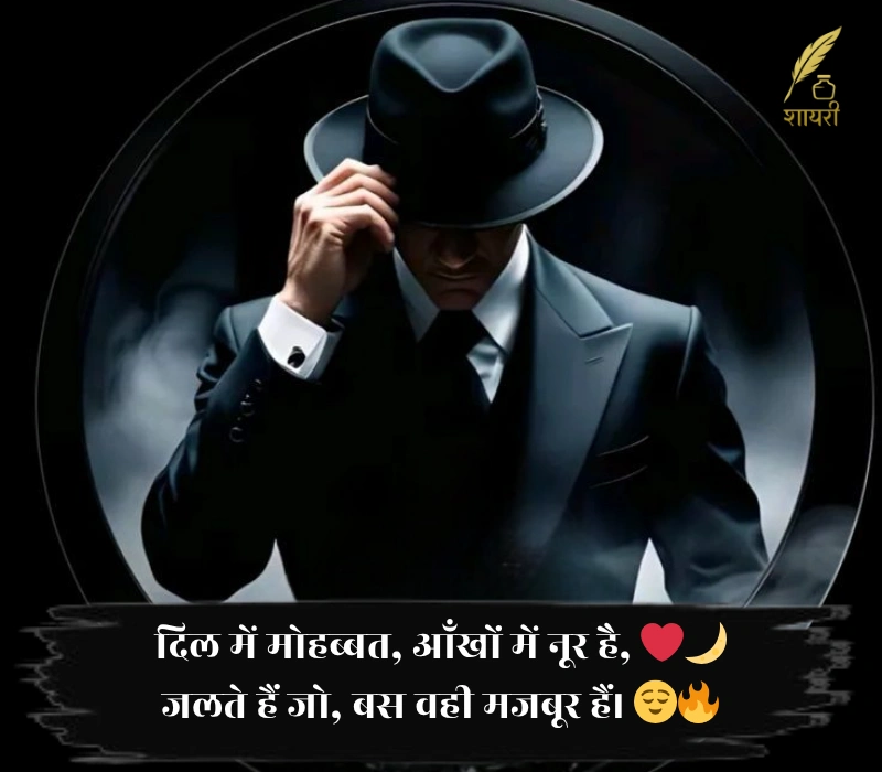 किसी को जलाने की एटीट्यूड शायरी