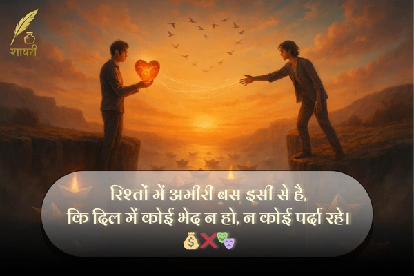 Rishte Bharosa Shayari