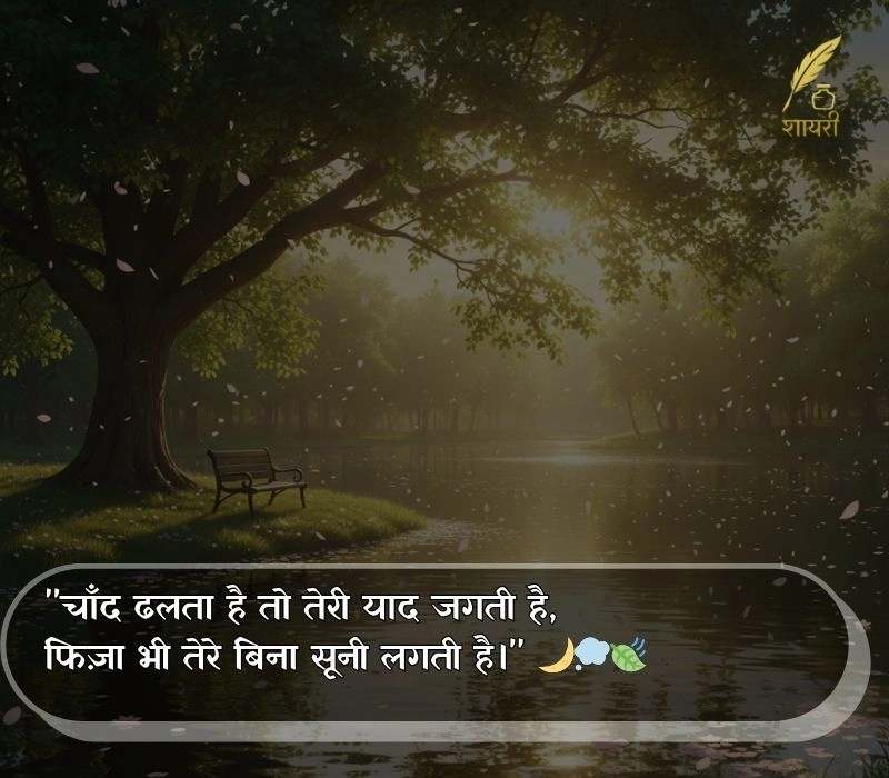 nature shayari