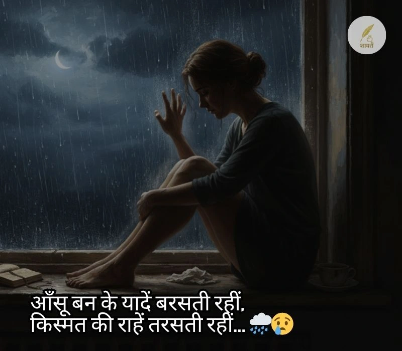 kismat dard sad shayari