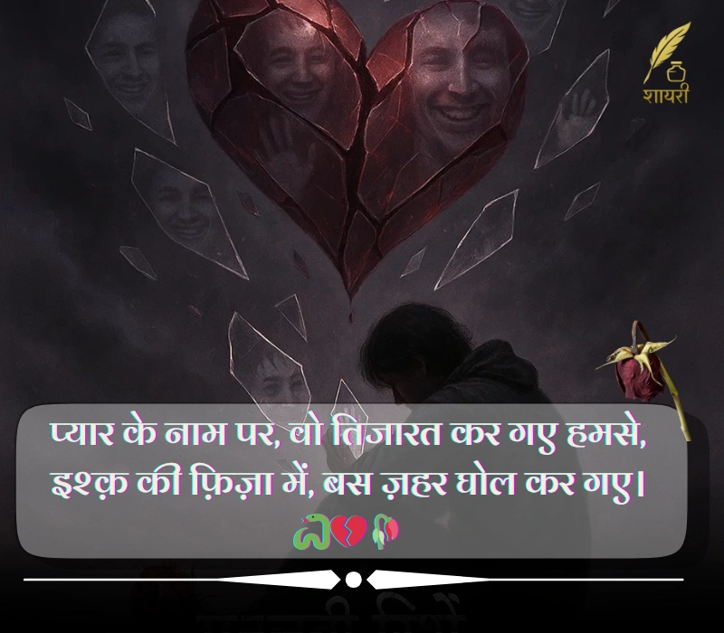 Matlabi Rishte Dhoka Shayari