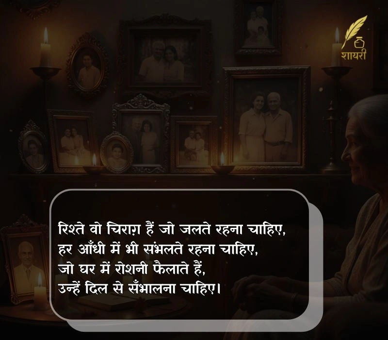 family rishte shayari