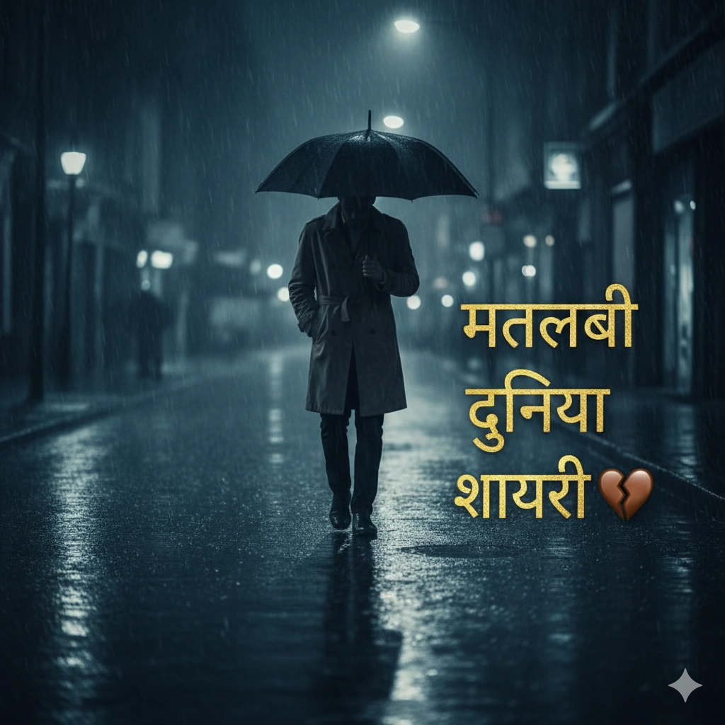 Matlabi Duniya Shayari