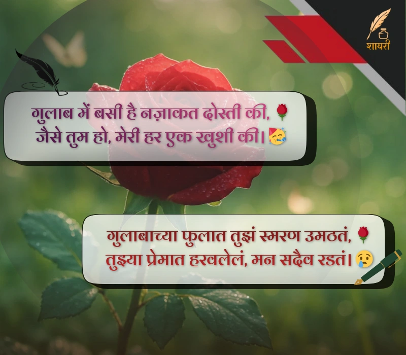 Gulab Shayari