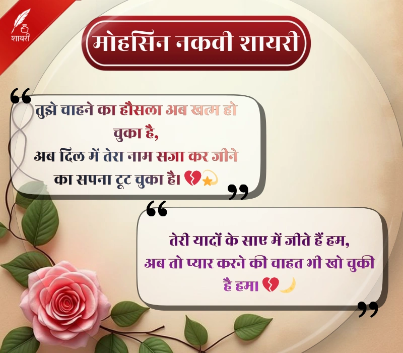 Mohsin Naqvi Shayari