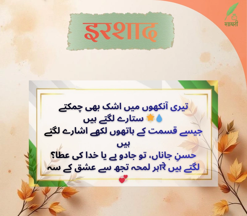 खूबसूरती की तारीफ शायरी 4 लाइन