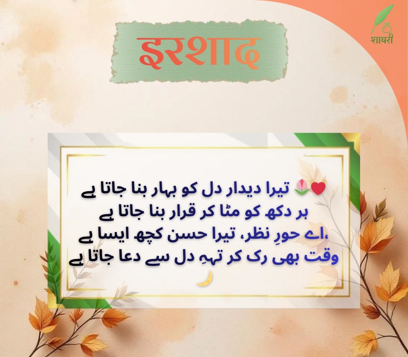 खूबसूरती की तारीफ शायरी 4 लाइन