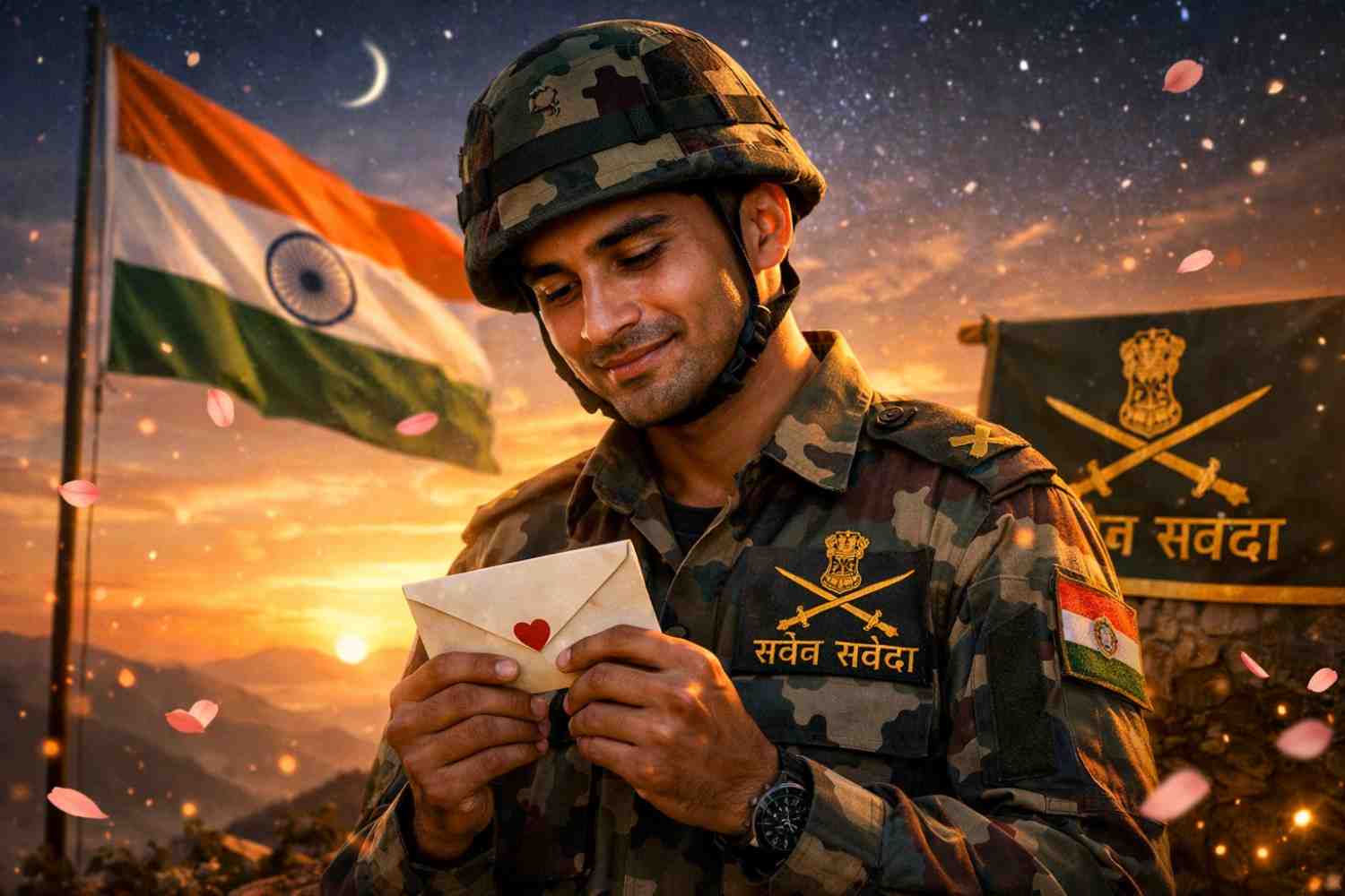 आर्मी शायरी हिंदी Love